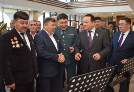 Түркістанда Ауған соғысы ардагерлеріне құрмет көрсетілді