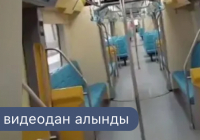 Желіде LRT желісімен жүретін пойыз ішінен түсірілген видео пайда болды