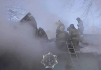 Астанада жер үй өртеніп, артынша жарылыс болды (ВИДЕО)