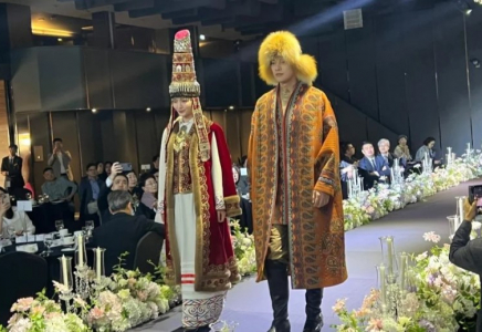 ​Қазақстанның ұлттық киімдері Сеулде үлкен қызығушылық туғызды