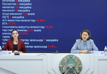 Шымкентте өткен жылы инфекциялық аурулардың өсуі байқалды