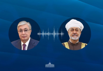 Президент Қасым-Жомарт Тоқаев Оман Сұлтаны Хайсам бен Тариқ Әл Саидпен телефон арқылы сөйлесті