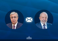 Мемлекет басшысы Бразилия Президентіне құттықтау жеделхатын жолдады