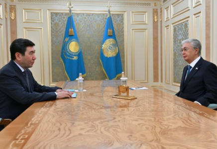 Тоқаев Мәжіліс Төрағасы Ерлан Қошановты қабылдады