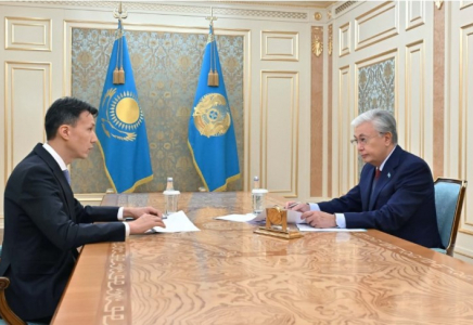 Мемлекет басшысы «Қазатомөнеркәсіп» ҰАК» АҚ басқарма төрағасы Мейіржан Юсуповты қабылдады