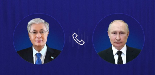 Қасым-Жомарт Тоқаев Владимир Путинді туған күнімен құттықтады