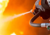 Таразда мейрамхана аумағында өрт шығып, 100 адам эвакуацияланды