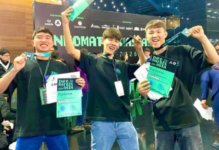 Түркістандық оқушылар халықаралық IT байқауда жүлдегер атанды