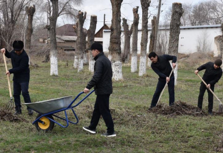 ТҮРКІСТАН: Созақта тазалық жұмыстары қарқынды