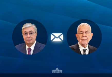 Мемлекет басшысы Аустрия Президентіне құттықтау жеделхатын жолдады
