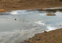 Ақмола облысында үш бала мұз астына түсіп кетті