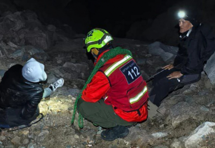 Алматы тауларында адасқан туристер аман-есен табылды