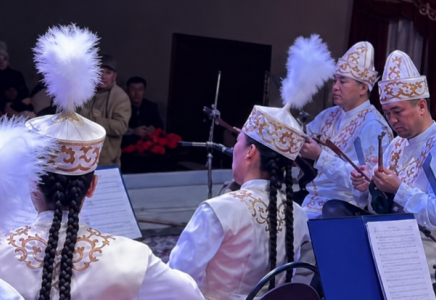 Лисаков қаласында Құрманғазы оркестрінің «Халық әуені» концерті өтті