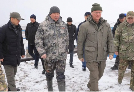 Роман Скляр Ақтөбе облысындағы су тасқыны жағдайымен танысты