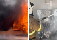 Ақмола облысында №7 мектеп қазандығы жарылып, өрт шықты