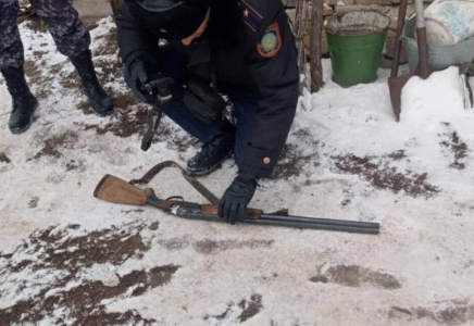 Ақмола облысында танысын атып өлтірген күдікті ұсталды