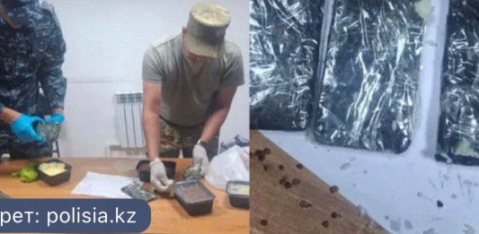 Атырауда колонияға тыйым салынған затты тағам арасына жасырып өткізбек болғандар ұсталды