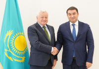 Түркістан облысының әкімі Молдова Республикасының елшісімен кездесті
