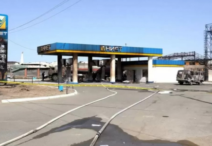 Құлсарыда жарылған жанармай бекеті жобалау құжатынсыз жұмыс істеген