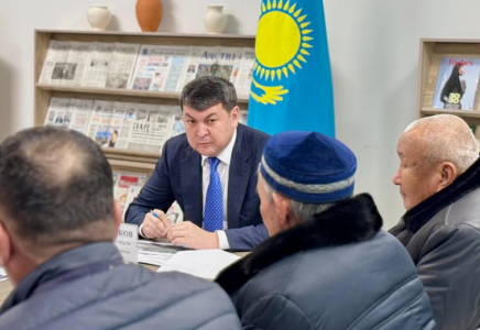 ТҮРКІСТАН: Қабылдауда өзекті проблемалар көтерілді