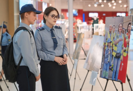 ​«Закон и Порядок»: уникальная фотовыставка прошла в Шымкенте