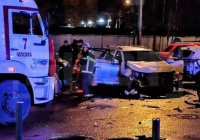 Мәскеуде ресейлік армия генералы отырған көлік жарылып кетті