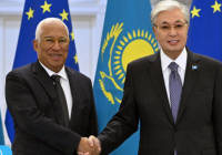 Тоқаев Еуропалық кеңес президентін күтіп алды