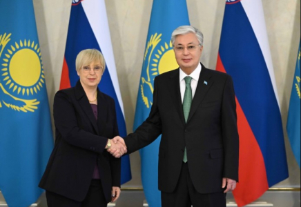Қасым-Жомарт Тоқаев пен Наташа Пирц-Мусар шағын құрамда келіссөз жүргізді