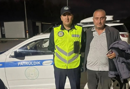 Рудныйда жағдайы күрт нашарлаған Түркия азаматына полицейлер көмек көрсетті