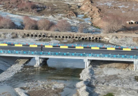 ТҮРКІСТАН: Сайрамда екі ауылды жалғайтын көпір пайдалануға берілді