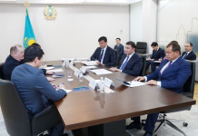 ТҮРКІСТАН: Нұралхан Көшеров пен ЕҚЫҰ өкілі әріптестікті нығайту жолдарын талқылады