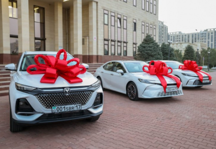 ​Встреча акима Шымкента с чемпионами мира и Азии