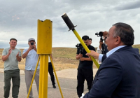 ​ТҮРКІСТАН: Бәйдібек ауданындағы екі елді мекен табиғи газға қосылды