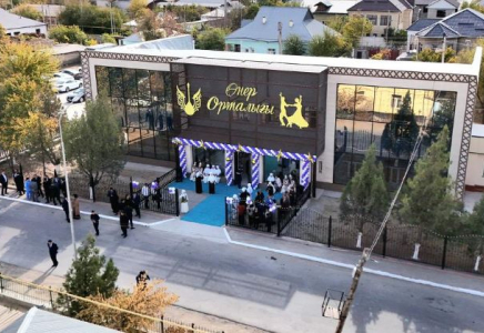 Түркістанда заманауи Өнер орталығы ашылды