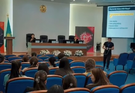 Шымкенттік дәрігерлер кореялық мамандармен тәжірибе алмасты 