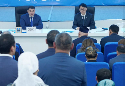 ТҮРКІСТАН: Нұралхан Көшеров төлебиліктермен кездесті