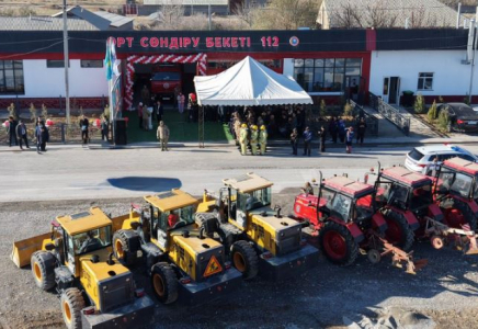 ТҮРКІСТАН: Қарамұртта ерікті өртке қарсы құралым ашылды