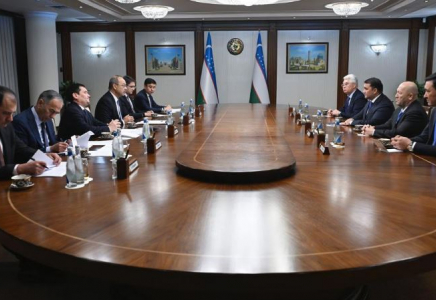 Түркістан облысының әкімі Өзбекстан республикасының Премьер-министрімен кездесті