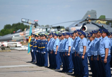 ​Шымкент авиациялық базасының әскери қызметшілері әскери бөлімнің 75 жылдық мерейтойын атап өтті