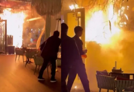 Алматыдағы мейрамханада қонақтарды құттықтау қайғылы жағдаймен аяқтала жаздады: видео