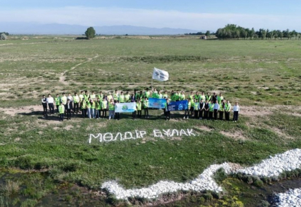 Жамбыл облысында ауыл тұрғындары «Мөлдір бұлақ» экологиялық акциясы аясында бұлақ көздерін ашты
