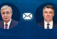 Тоқаев Хорватия президентін Мемлекеттілік күнімен құттықтады
