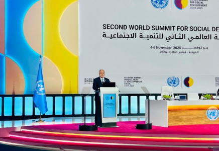 ​Қазақстан Дохадағы дүниежүзілік саммитте әлеуметтік даму саласындағы бастамаларды таныстырды