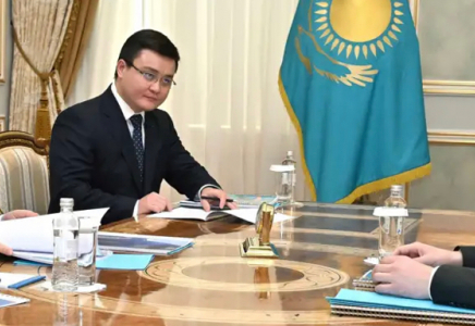 Президент Стратегиялық жоспарлау агенттігінің төрағасы Жандос Шаймардановты қабылдады