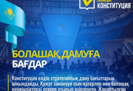 Конституция елдің даму бағыттарын айқындайды 