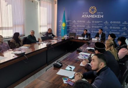 ​QARMET өкілі Шымкенттің кәсіпкерлерімен кездесті