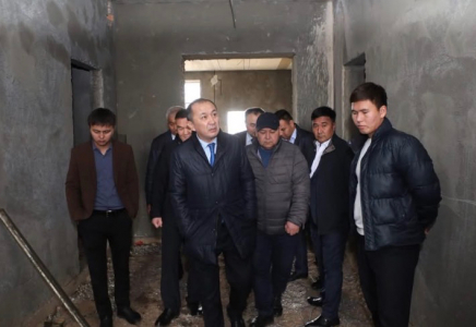 ТҮРКІСТАН: Сарыағашта бірнеше әлеуметтік нысан салвнып жатыр