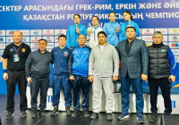 Түркістан облысының балуандары ел чемпионатында топ жарды