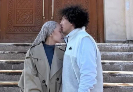 Айжұлдыз Адайбекова мен Сәкен Қағаров мешітте неке қидырды