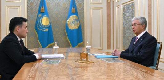 Президент Еңбек және халықты әлеуметтік қорғау министрі Асқарбек Ертаевты қабылдады